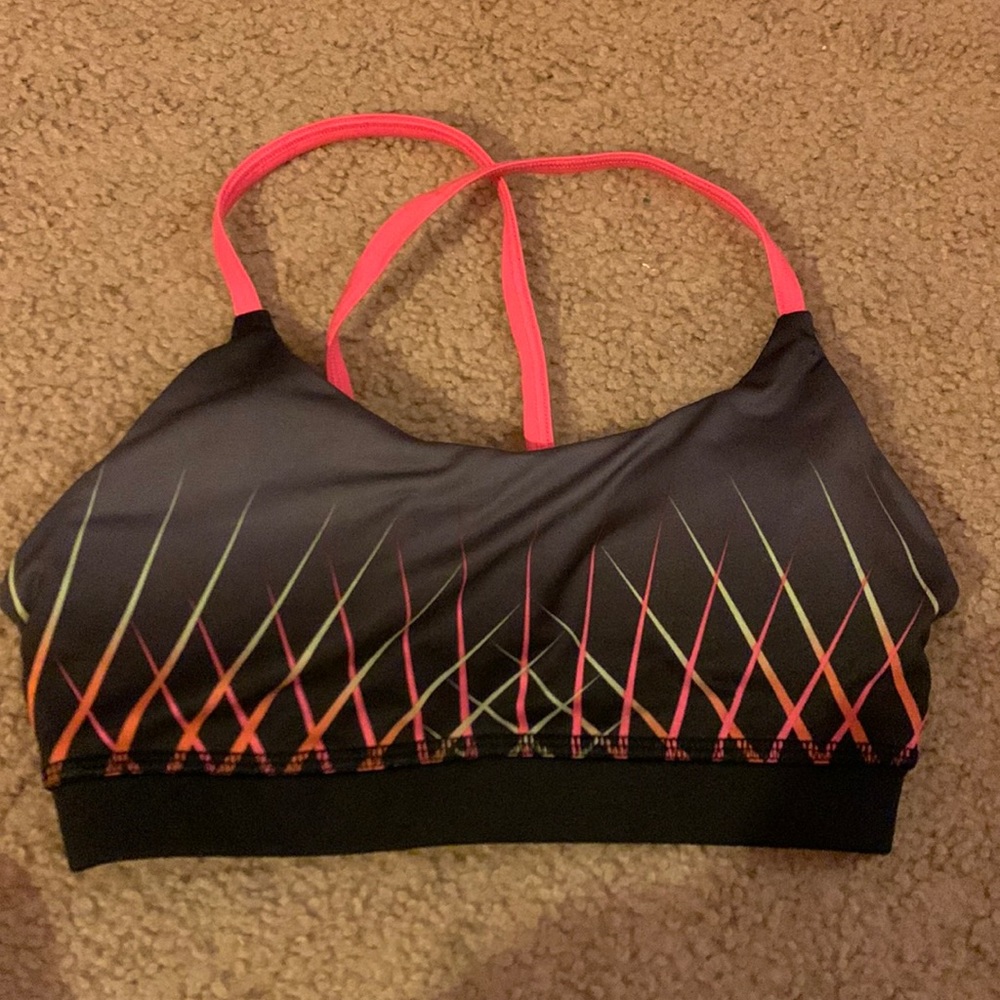 Racerback sports bra